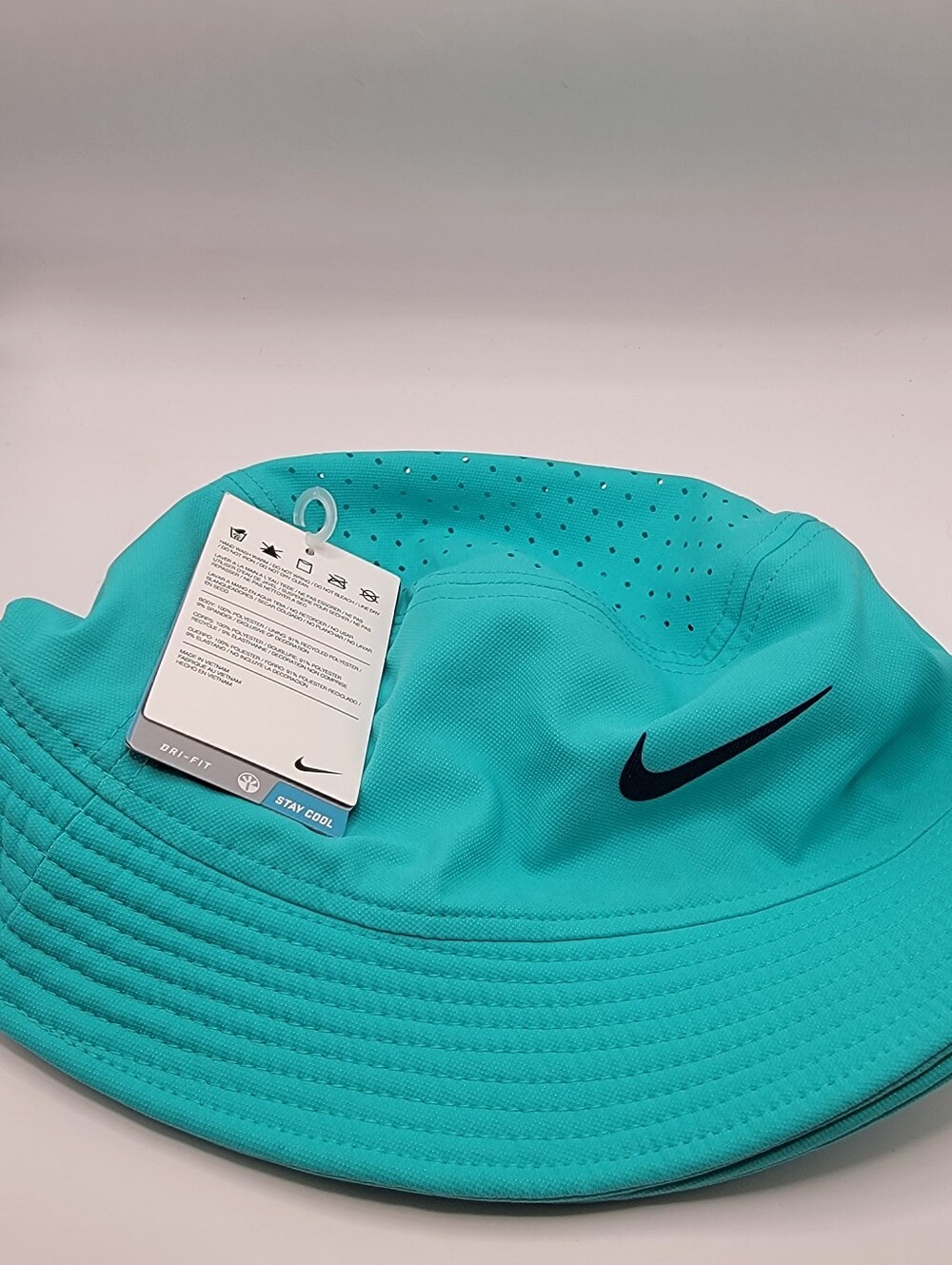Nike Teal Dri-FIT Bucket Hat with Black Swoosh